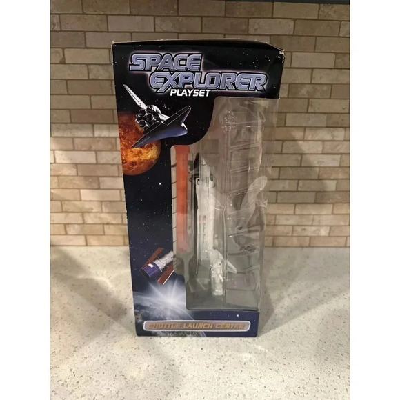 WOW TOYZ- IN AIR - SPACE EXPLORER PLAYSET w ROCKET POSTER INSIDE-NIB  dt - Picture 4 of 4